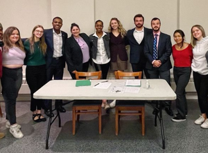 Litvak and Parker Judge Mock Trial for FDU and SHU Teams