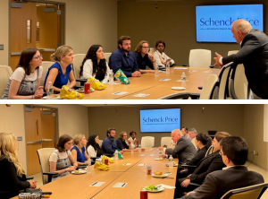 Schenck Price Hosts 2023 Fall Semester Kickoff Lunch for FDU Pre-Law and Legal Studies Externship